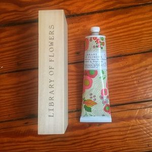 Hand cream. Library of Flowers. NWOT